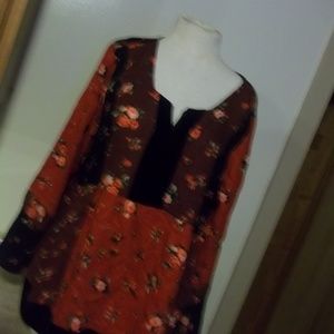 NWT STYLE & CO HOLIDAY MUSE  BLOOMING VINE SZ PXL